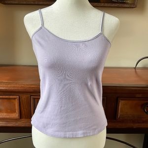 First Kiss Sleeveless Cami. Lilac. Size M